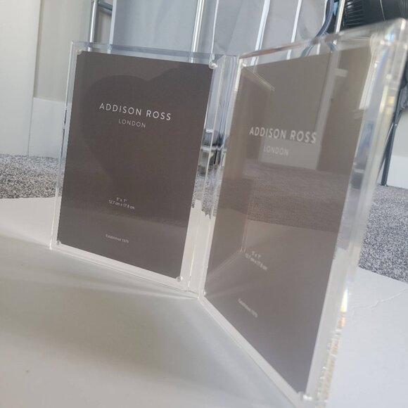 NWT [Addison Ross] Double Magnetic Acrylic Photo Frame - Picture 6 of 7